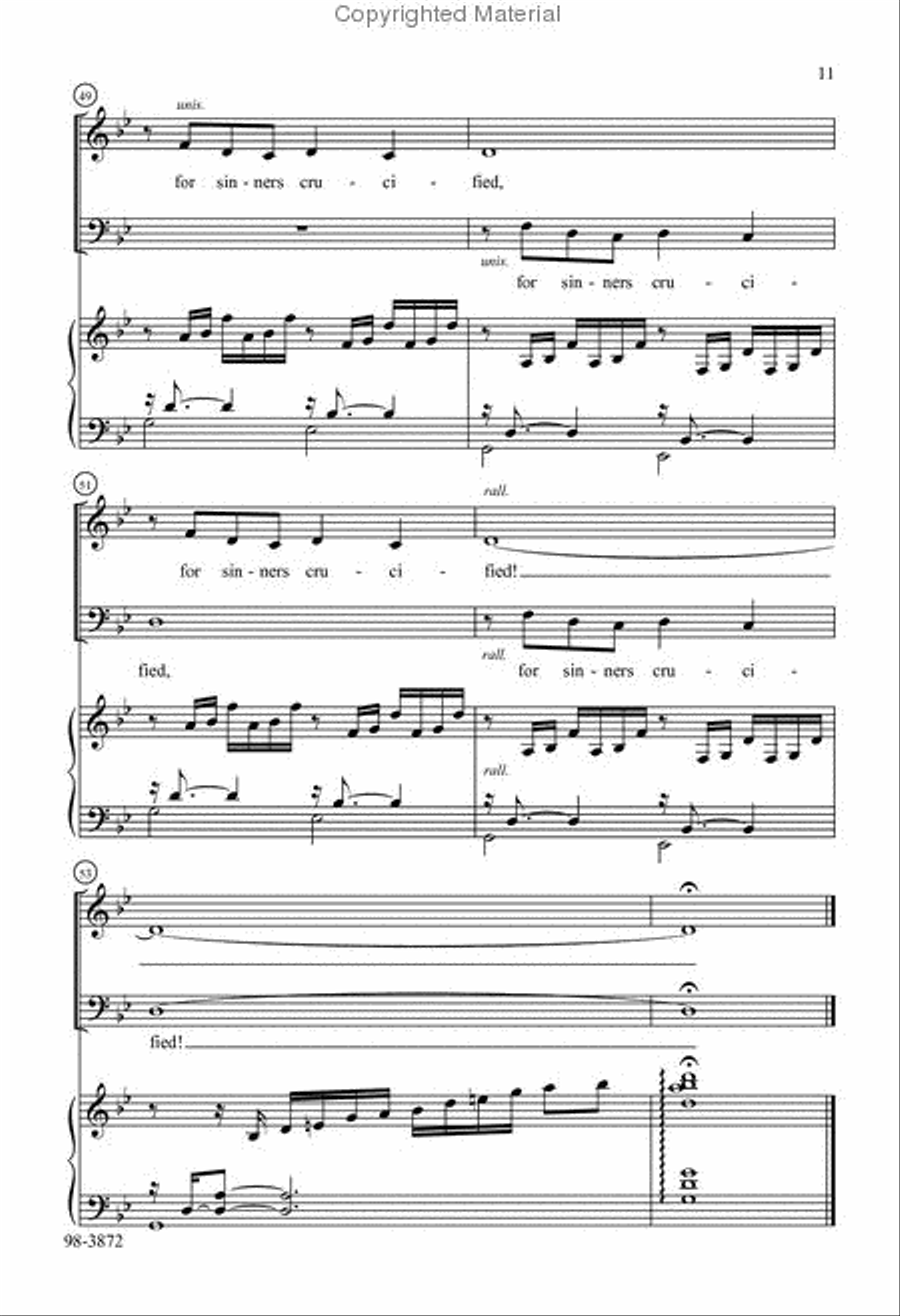 Behold the Lamb Behold the Lamb 4-Part scores gallery preview page 6