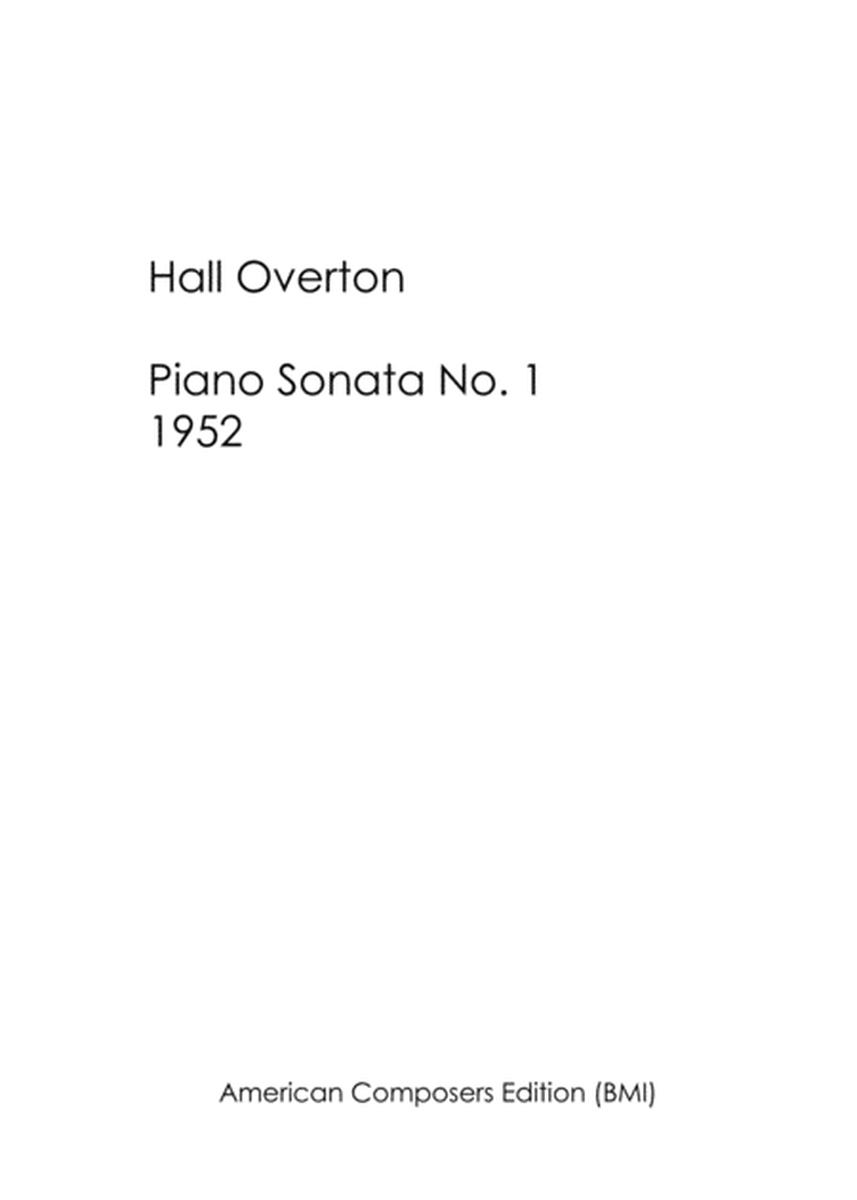 [Overton] Piano Sonata No. 1