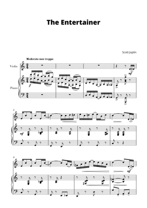 The Entertainer (for Violin and Piano)