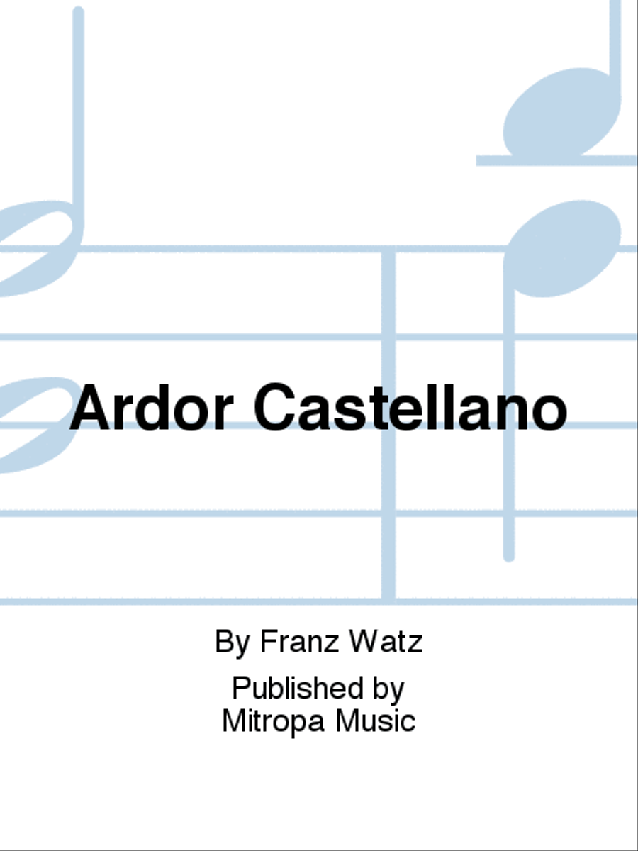 Ardor Castellano Concert Band scores gallery preview page 1
