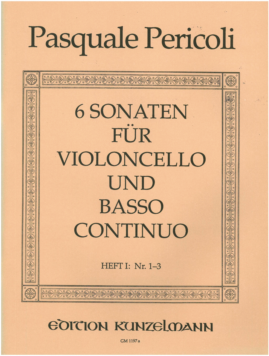 Sonatas (6) Vol. 1