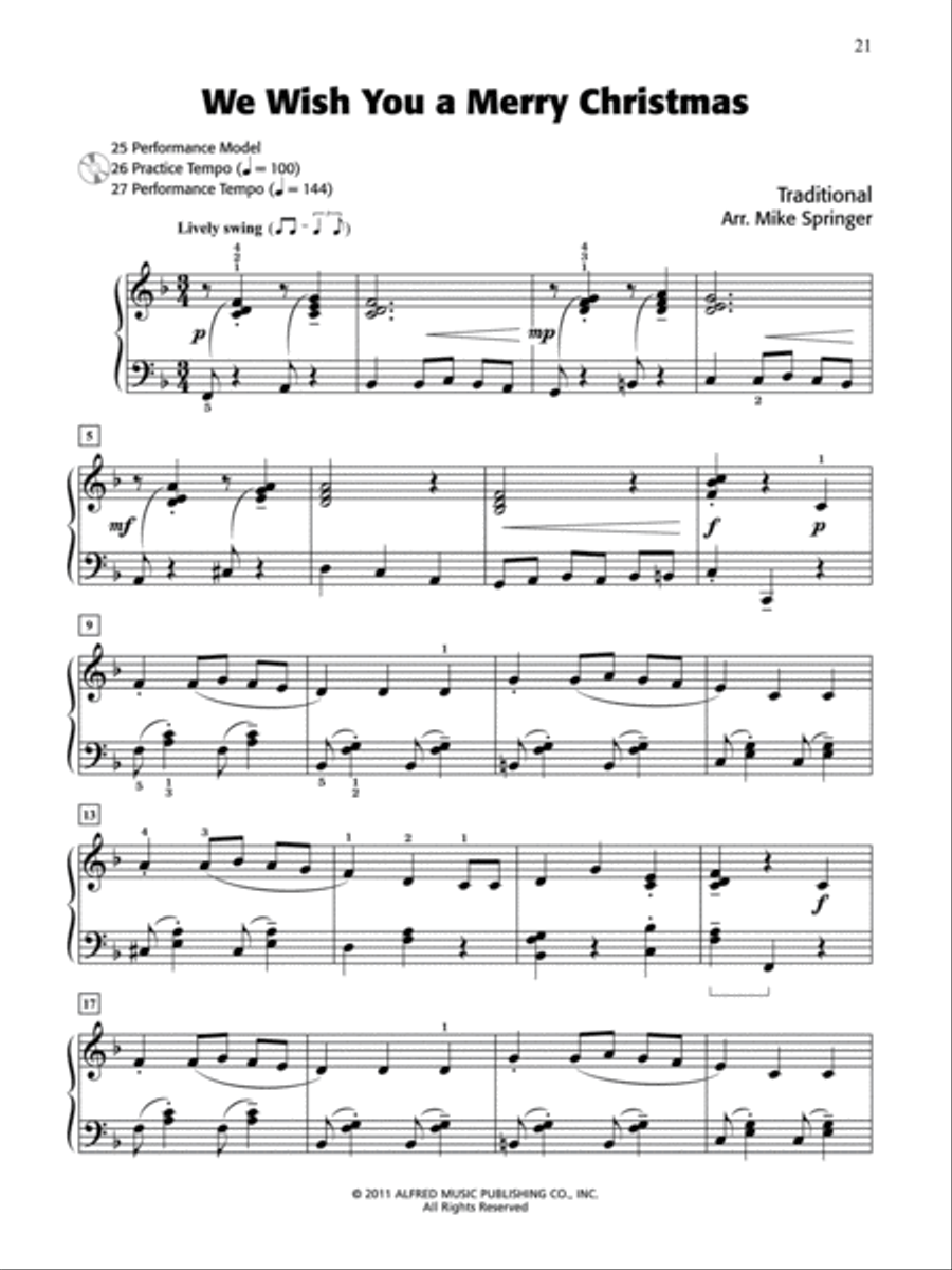 Not Just Another Christmas Book, Book 2 Piano Solo scores gallery preview page 5