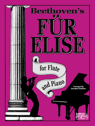 Book cover for Beethoven's Fur Elise for Flute and Piano