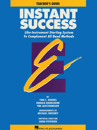 Book cover for Instant Success - Teacher's Guide