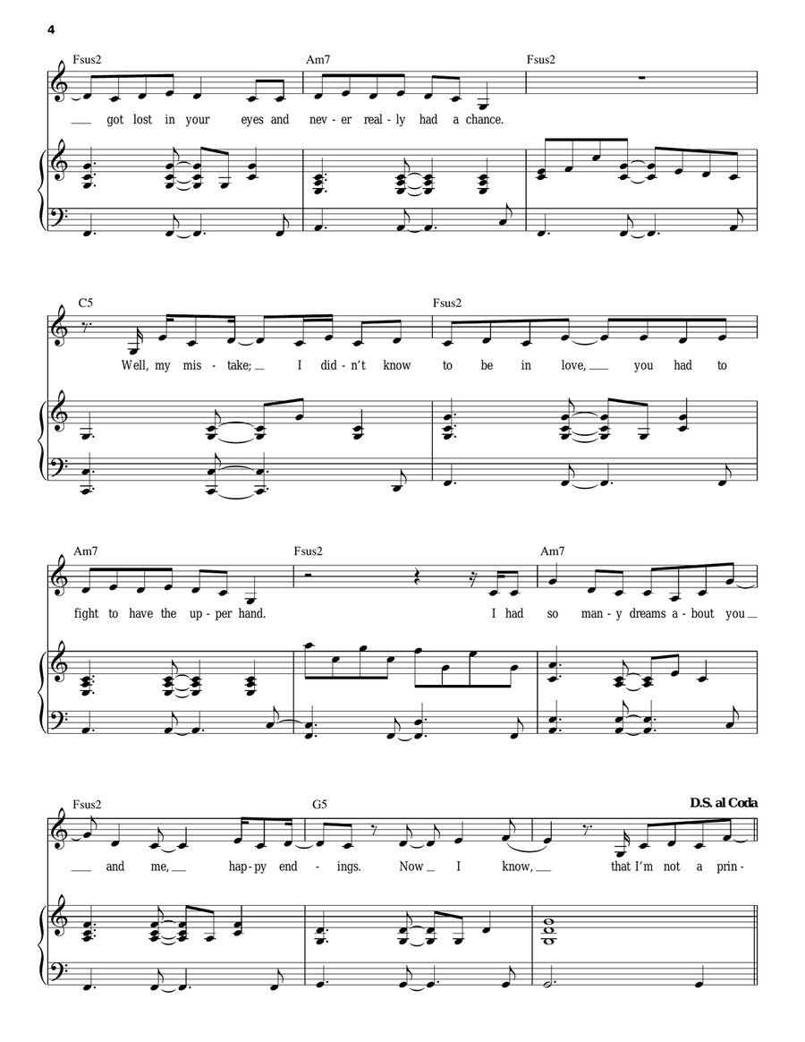 White Horse White Horse Piano, Vocal scores gallery preview page 4