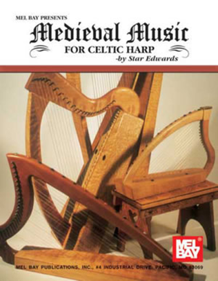 Book cover for Medieval Music for Celtic Harp
