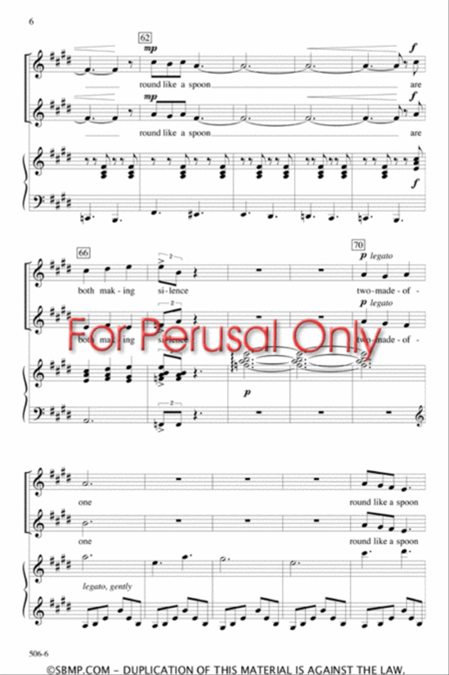 porky & porkie - SA Octavo SA scores gallery preview page 6