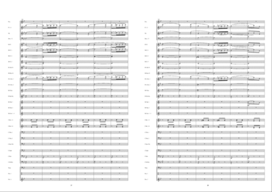 Viva Verdi Fanfare Band scores gallery preview page 20