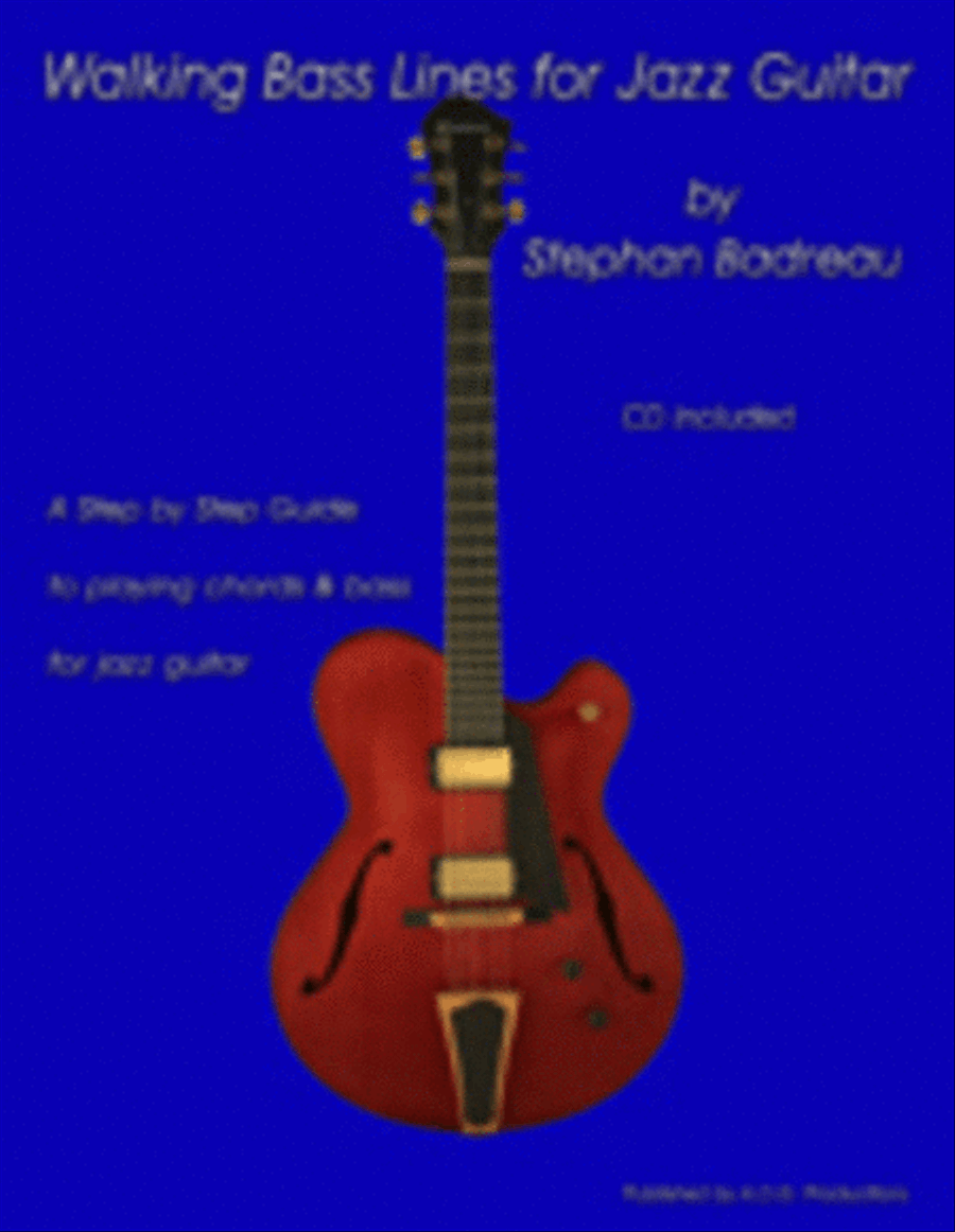 Walking Bass Lines for Jazz Guitar Electric Guitar scores gallery preview page 1