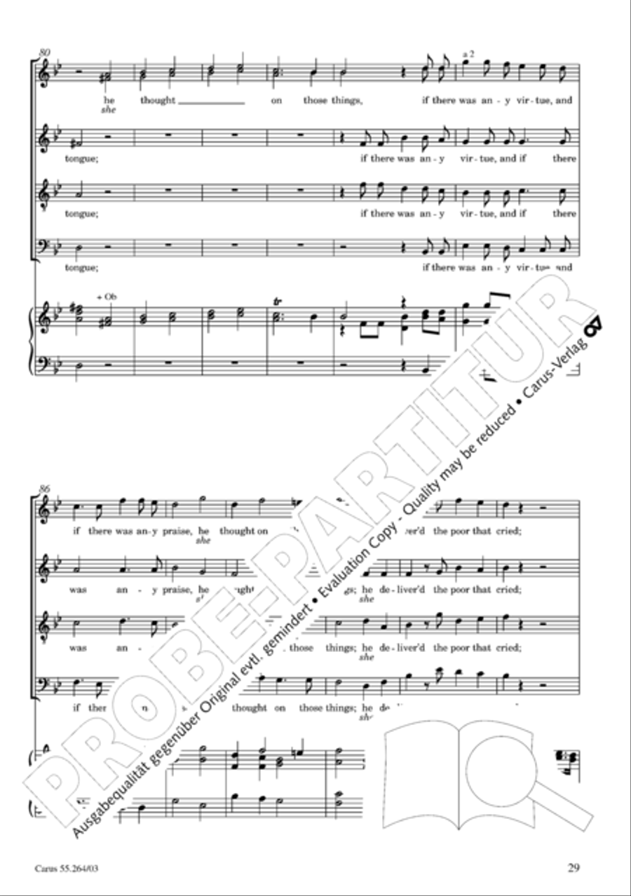 Israel in Egypt - Part I Israel in Egypt - Part I 4-Part scores gallery preview page 34