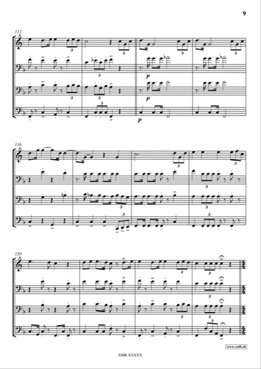 Around The World With My Alphorn Trombone scores gallery preview page 9
