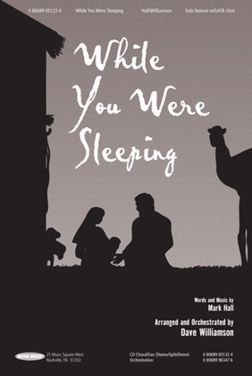 Book cover for While You Were Sleeping - CD ChoralTrax