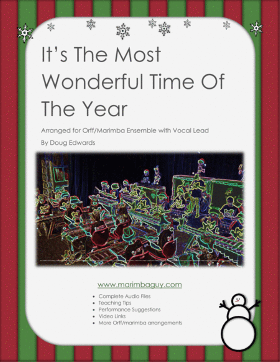 The Most Wonderful Time Of The Year Large Ensemble scores gallery preview page 1