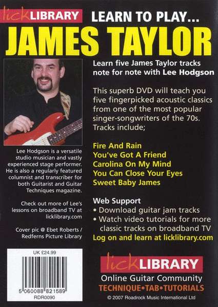 Learn To Play James Taylor