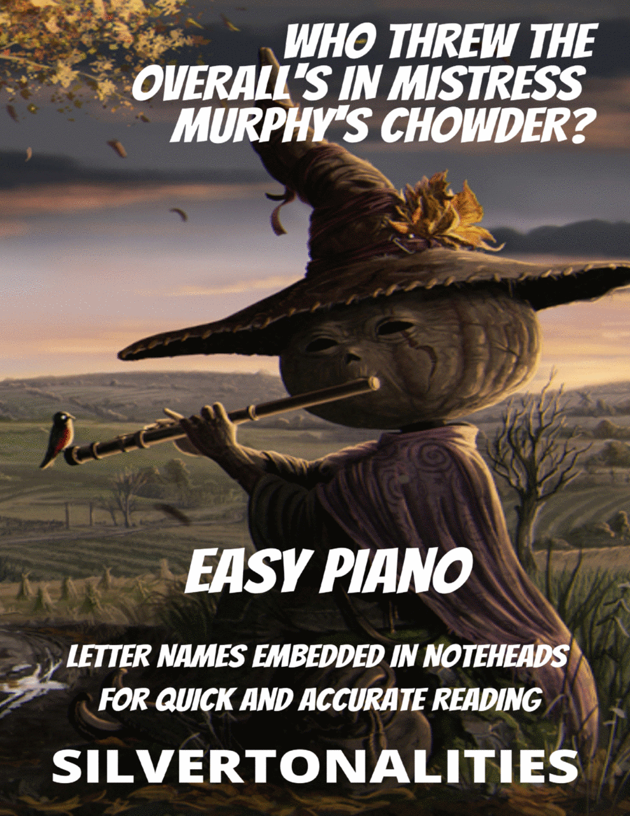 Who Threw the Overalls in Mistress Murphy’s Chowder for Easy Piano Piano Method scores gallery preview page 1