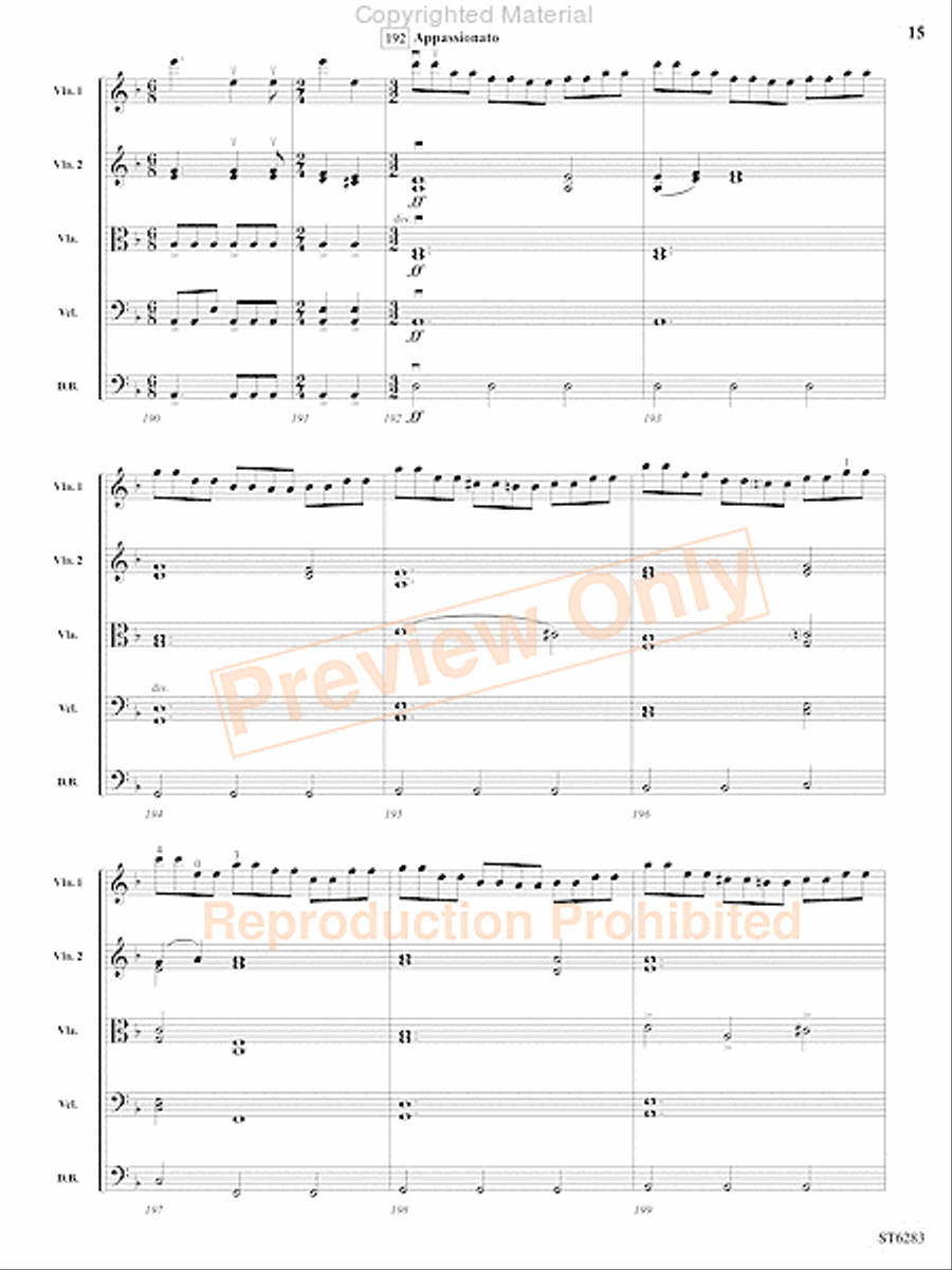 Orion and the Scorpion String Orchestra scores gallery preview page 16