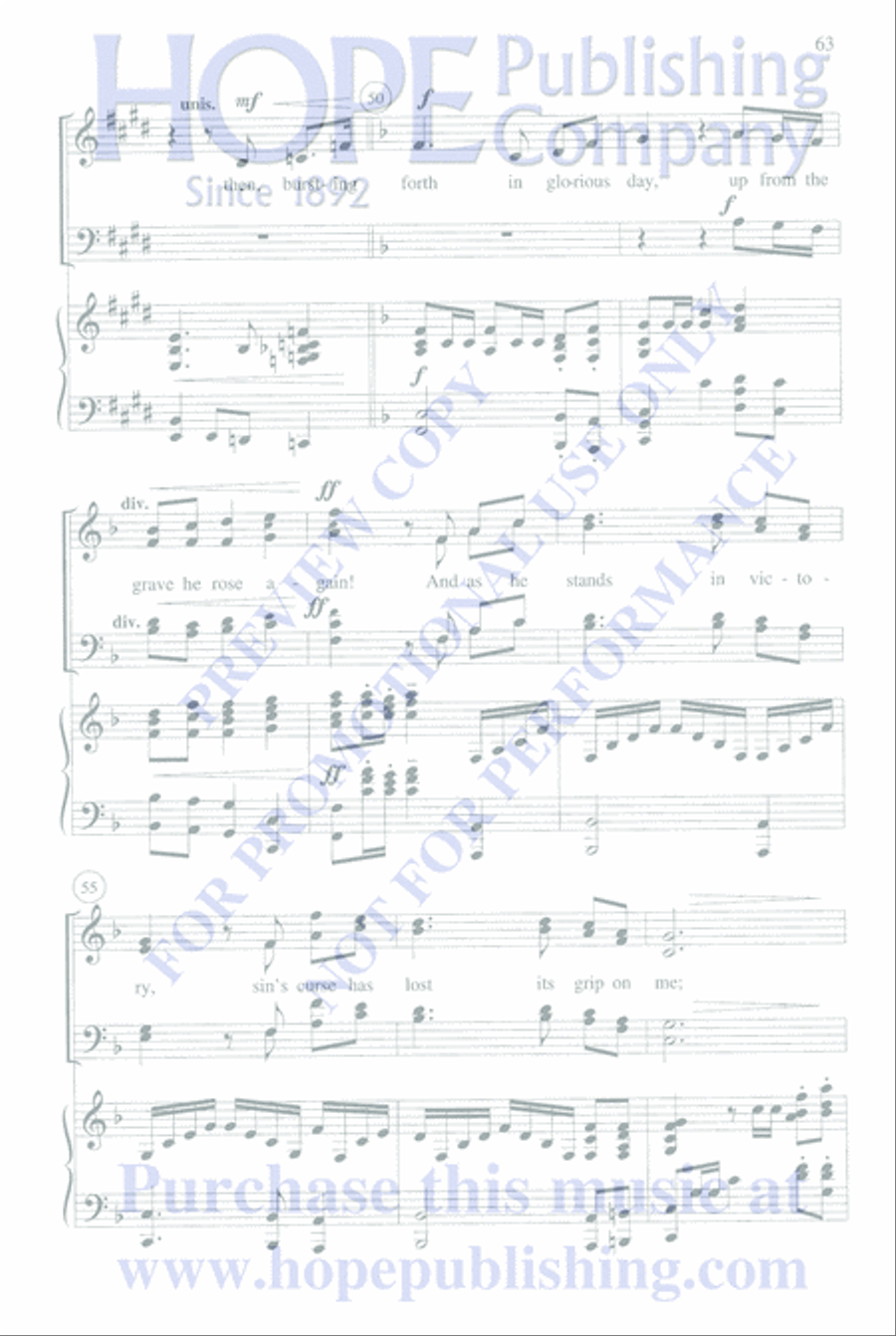 Here is the Love Here is the Love Choir scores gallery preview page 67