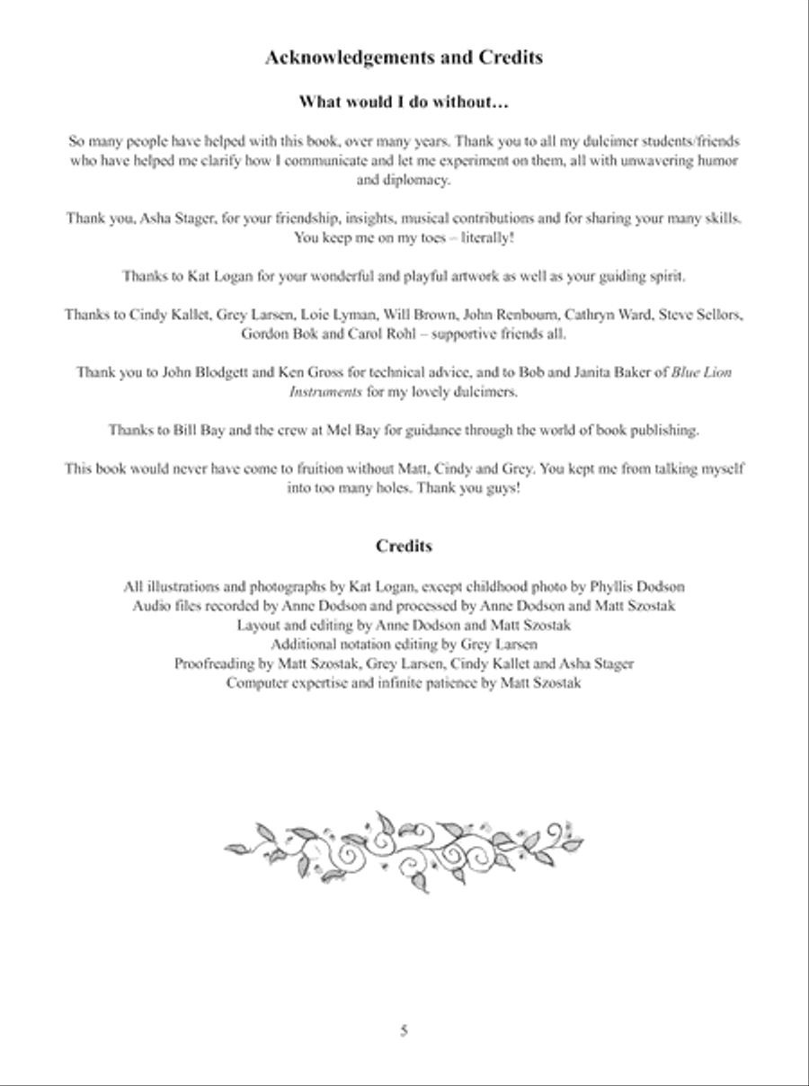 Field Guide to the Mountain Dulcimer, Book 1 Mountain Dulcimer scores gallery preview page 6