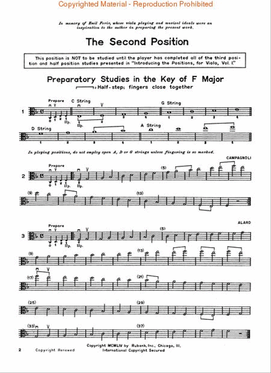 Introducing the Positions for Viola String Methods scores gallery preview page 2