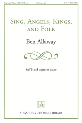 Book cover for Sing, Angels, Kings and Folk