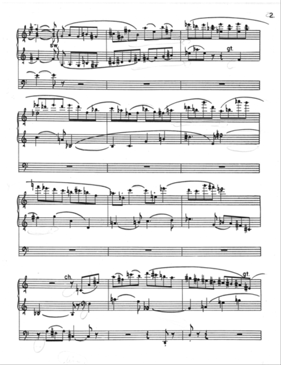 [Bassett] Toccata Organ Solo scores gallery preview page 4