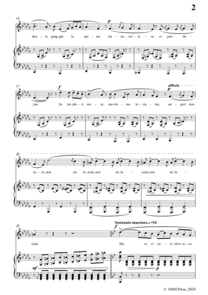 Donizetti-Il sospiro,in b flat minor,for Voice and Piano