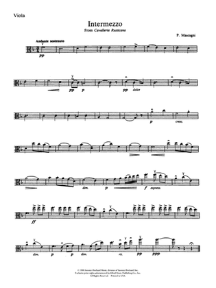 Intermezzo from Cavalleria Rusticana: Viola