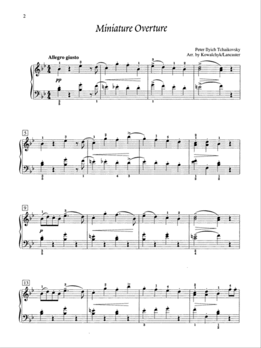 The Nutcracker Suite Piano Solo scores gallery preview page 3