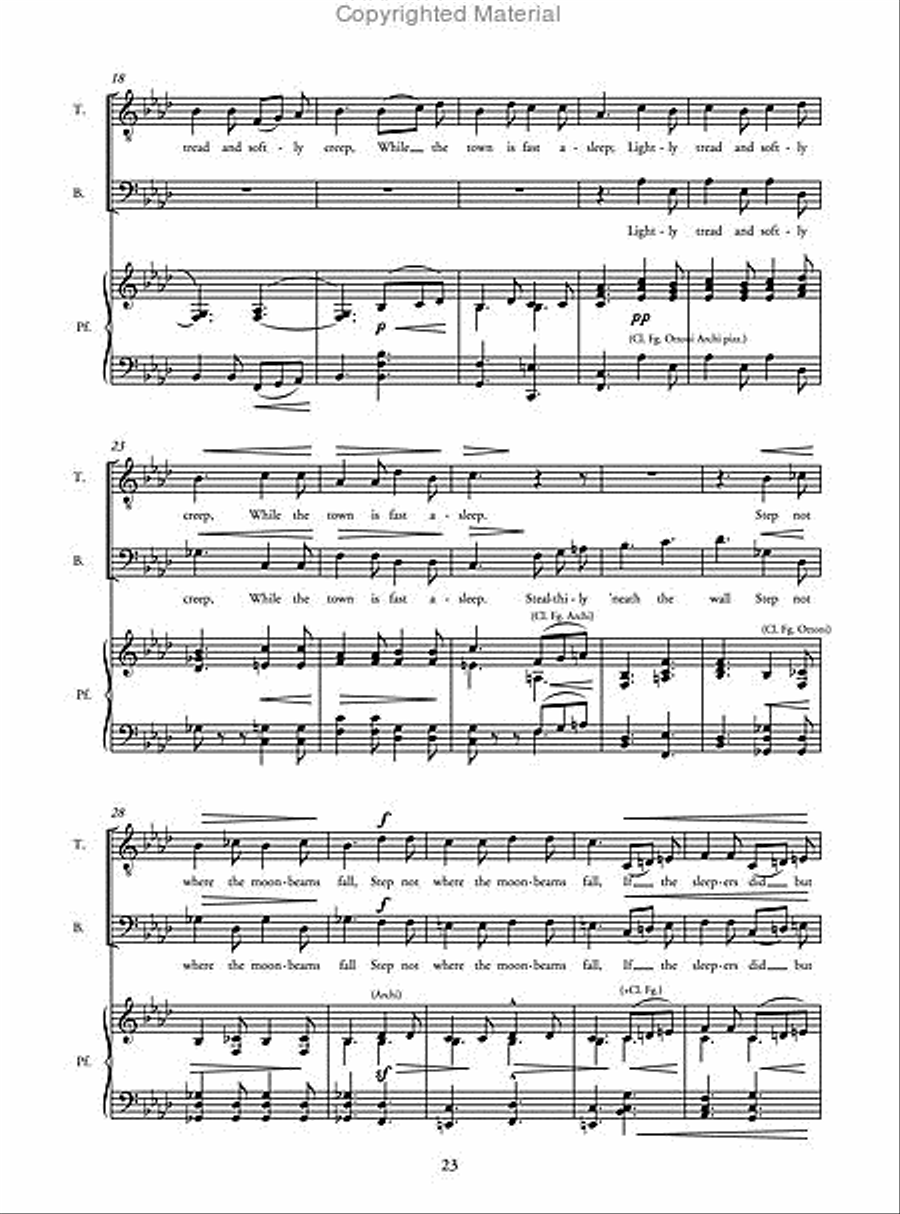 The Magic Opal (reducció per a veus i piano) 4-Part scores gallery preview page 3