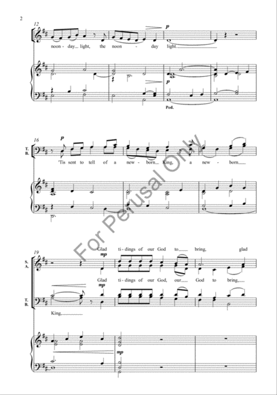Epiphany 4-Part scores gallery preview page 3