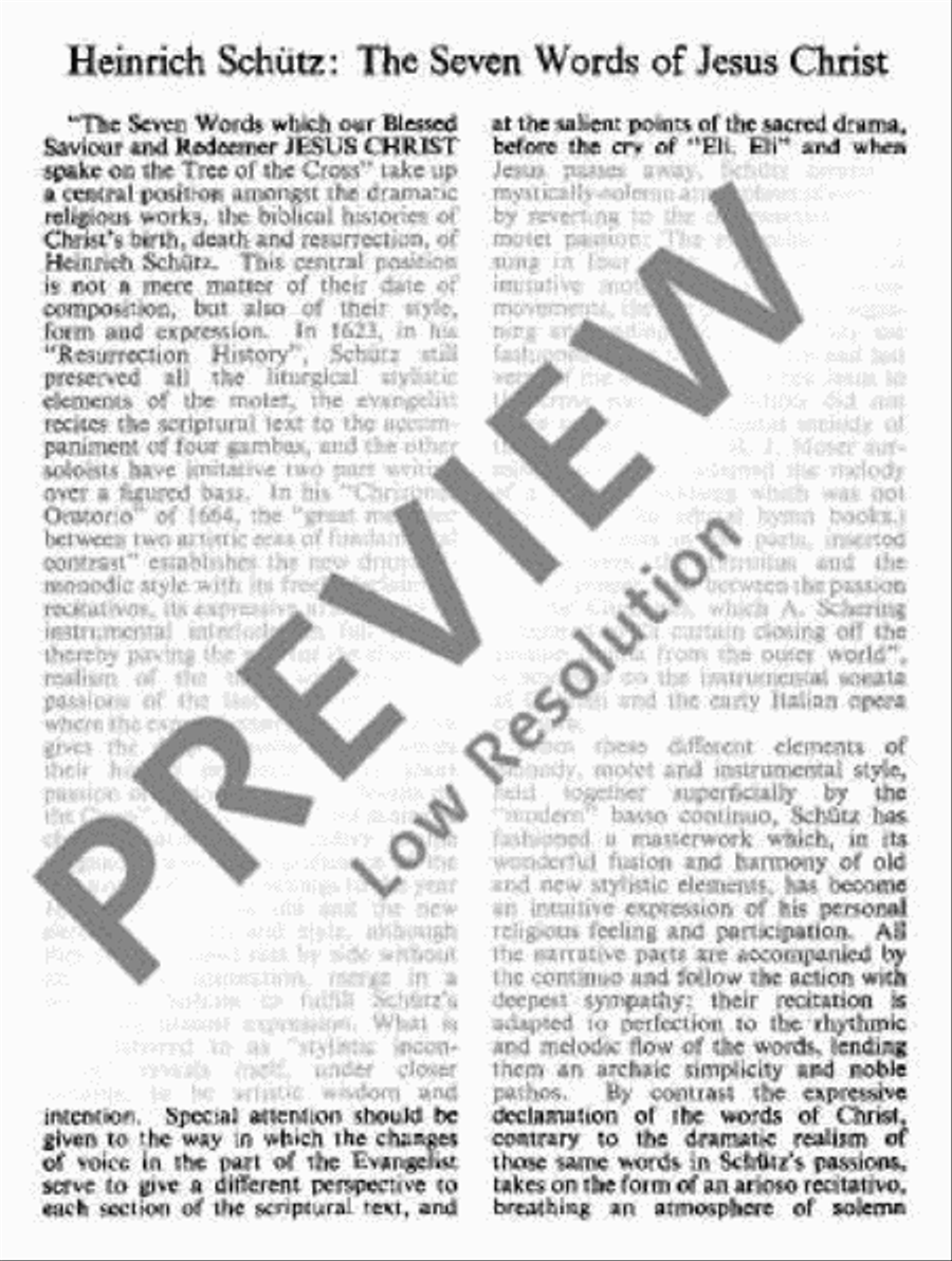 The Seven Words of Jesus Christi Choir scores gallery preview page 7