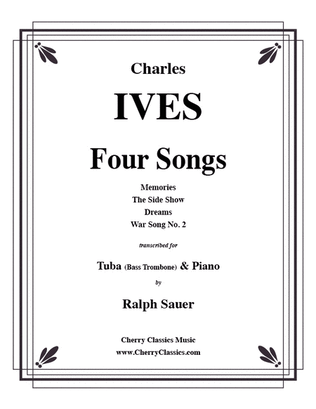 Four Songs for Tuba or Bass Trombone & Piano