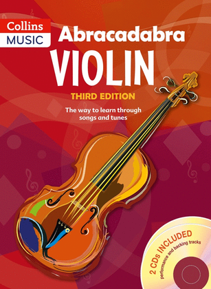 Book cover for Abracadabra Violin Book/2CD 3Rd Edition
