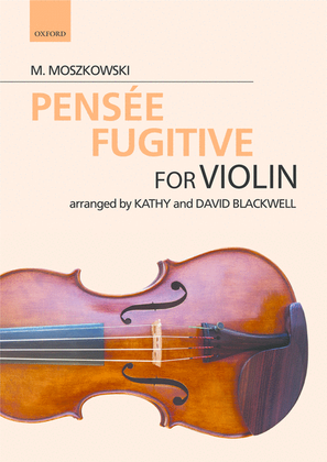 Book cover for Pensée fugitive