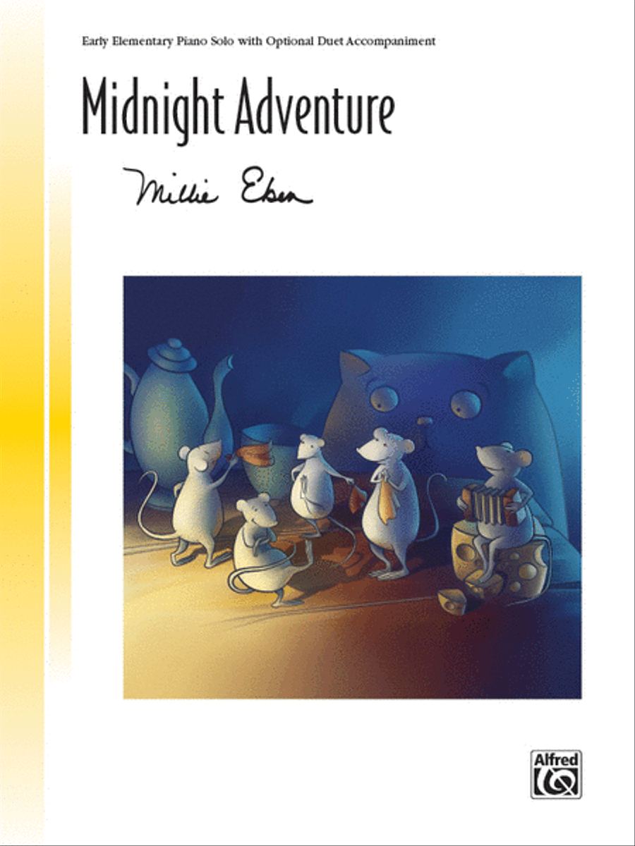 Midnight Adventure Easy Piano scores gallery preview page 1