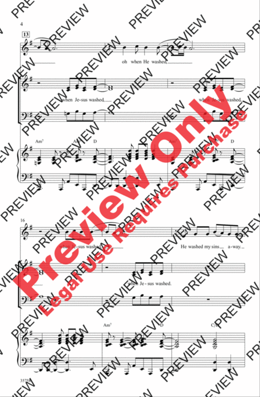 Oh Happy Day Oh Happy Day 3-Part scores gallery preview page 4