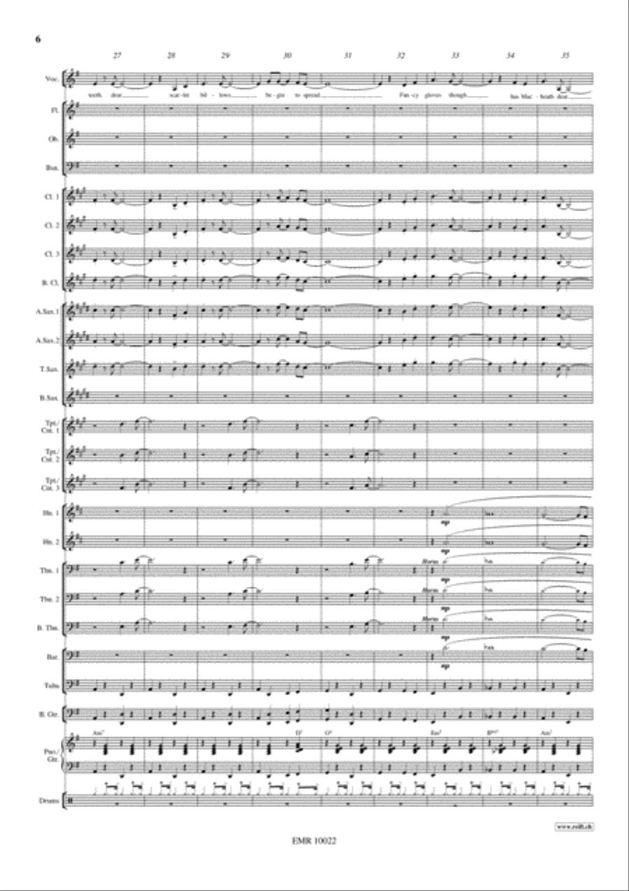 Mack The Knife Concert Band scores gallery preview page 7