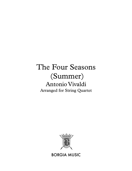 The Four Seasons (Summer) image number null