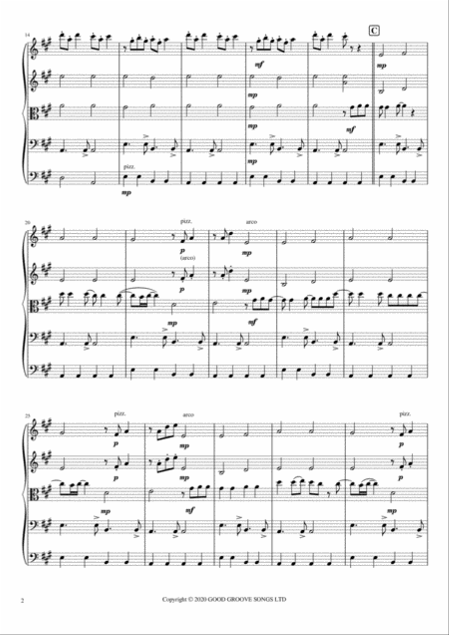 Bittersweet Symphony Large Ensemble scores gallery preview page 3