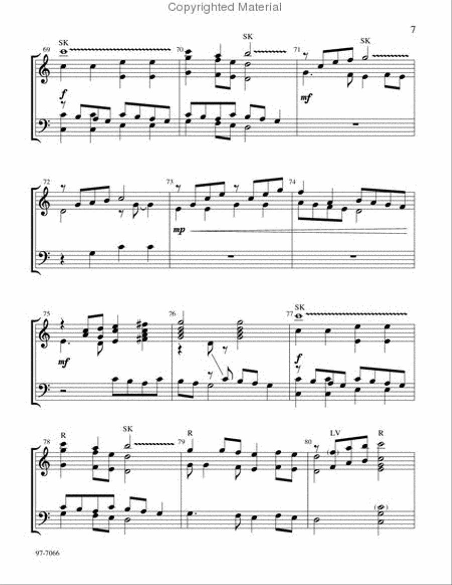 Easter Rejoicing Easter Rejoicing Handbell Choir scores gallery preview page 4