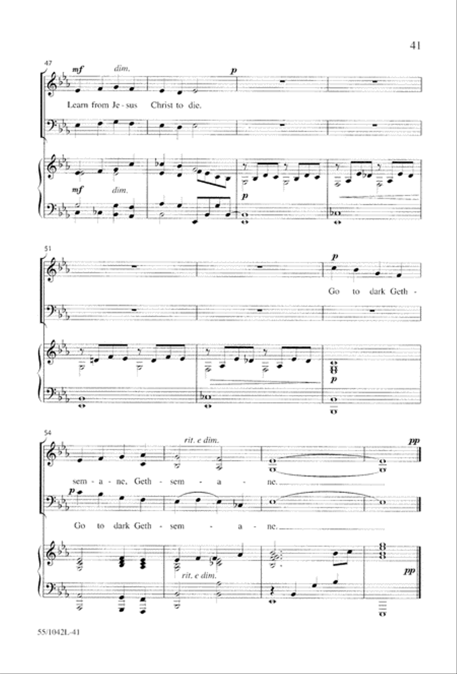 No Greater Love 3-Part scores gallery preview page 43