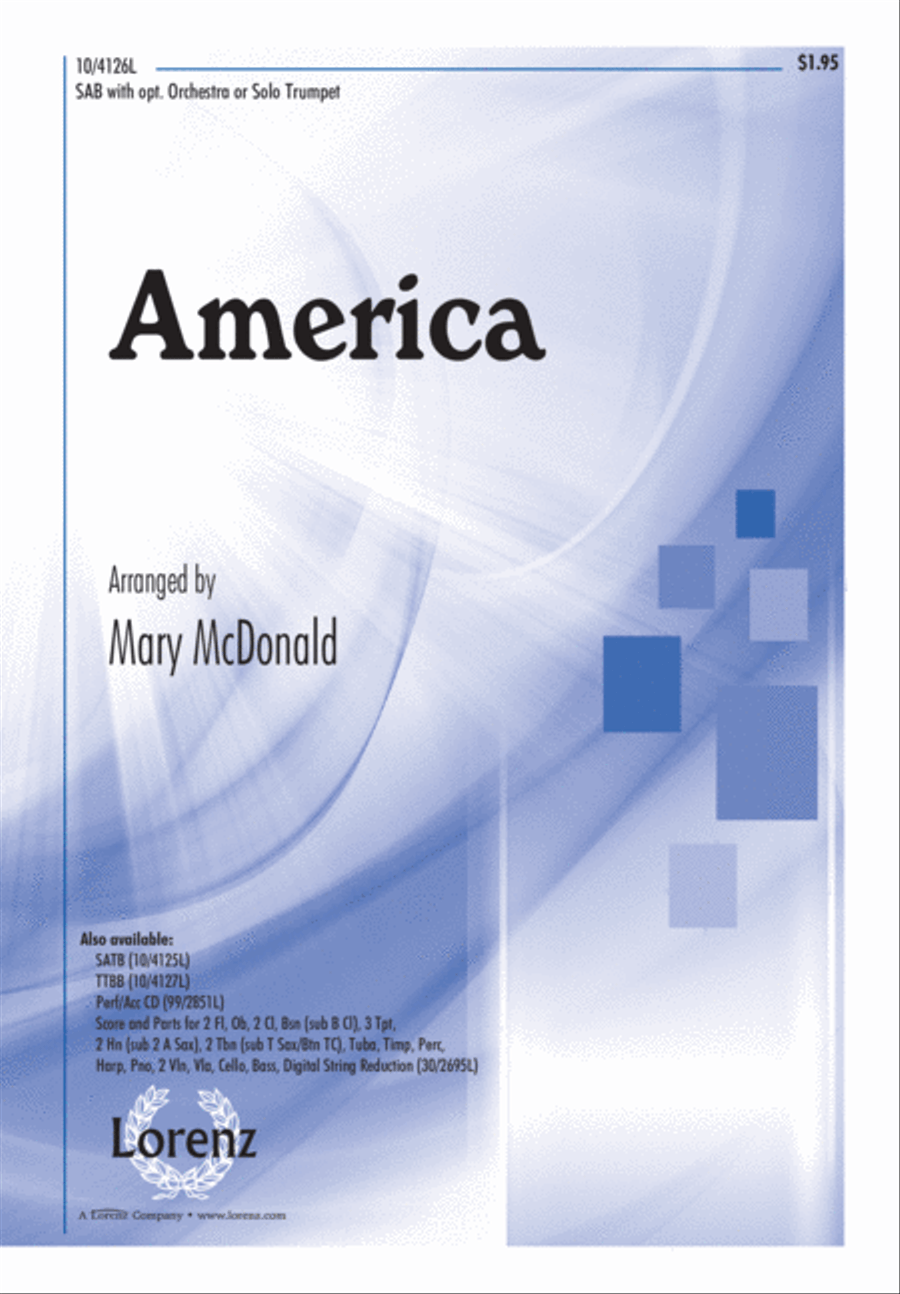 America America 3-Part scores gallery preview page 1