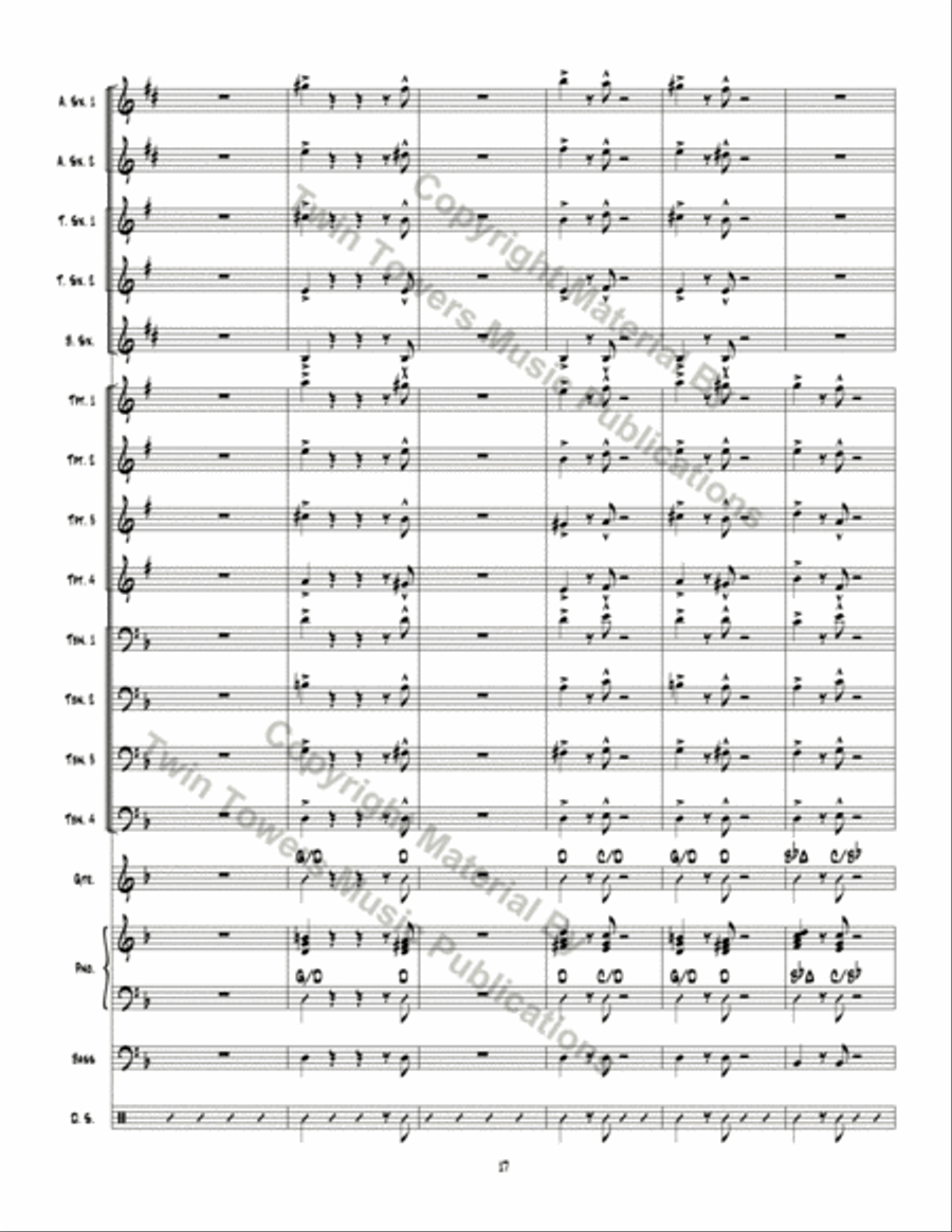 Table Time Table Time Jazz Ensemble scores gallery preview page 18