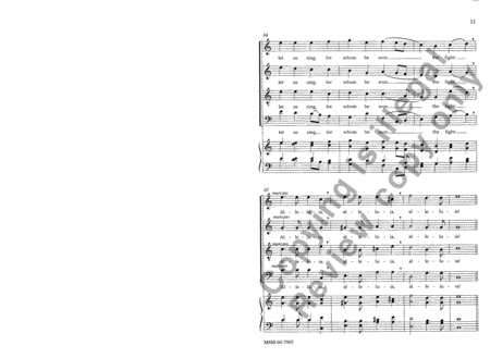 When in Our Music God Is Glorified (Choral Score)