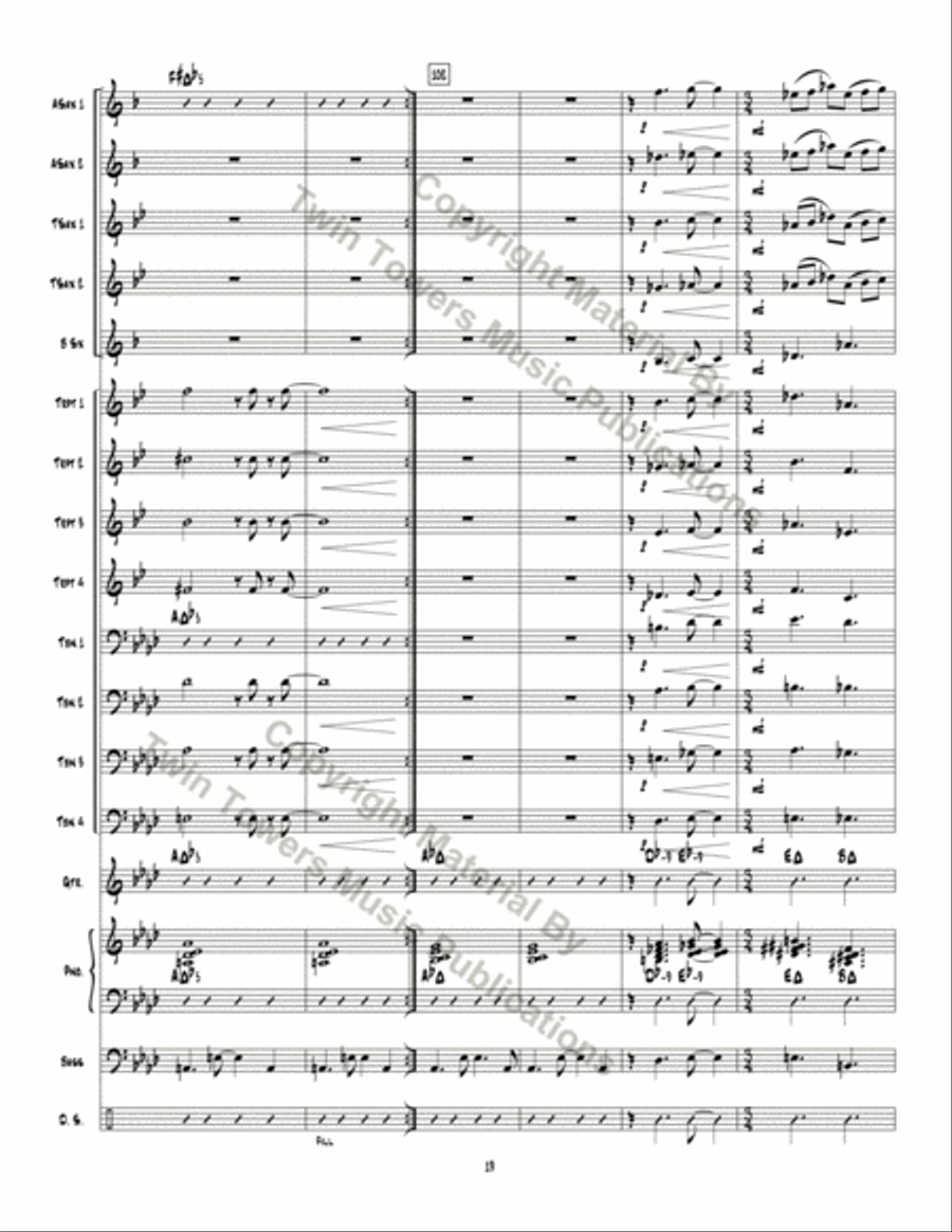 Captiva Island Jazz Ensemble scores gallery preview page 20