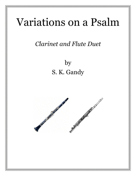 Variations on a Psalm--Duet for Flute and Clarinet image number null