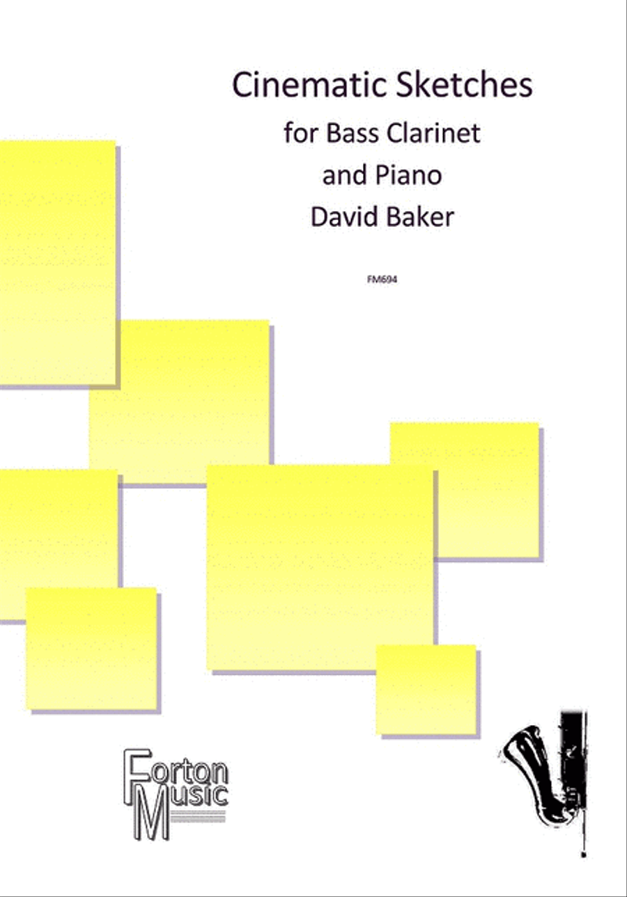 Cinematic Sketches Bass Clarinet scores gallery preview page 1