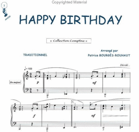 Happy birthday (Traditionnel / Comptine) image number null