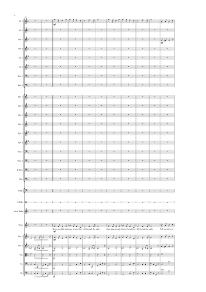 Twas the Night Before Christmas - Sing-along for Orchestra, Narrator and Audience (score) image number null