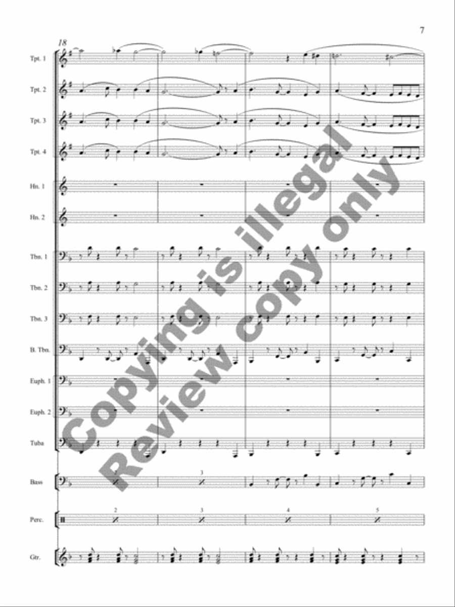 Christmas Brass Brass Band scores gallery preview page 29
